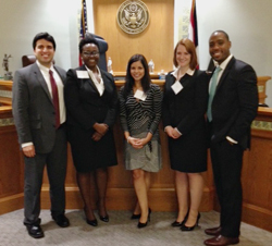 Mock Trial Team Wins Second Place